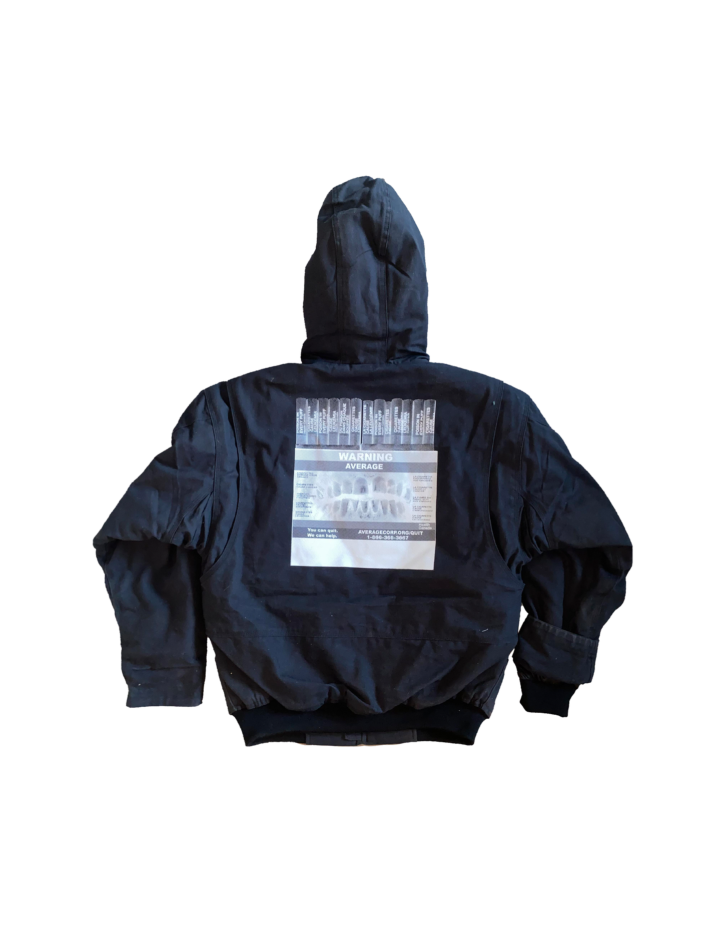 "0-~X" Insulated + Hooded Duck Coat