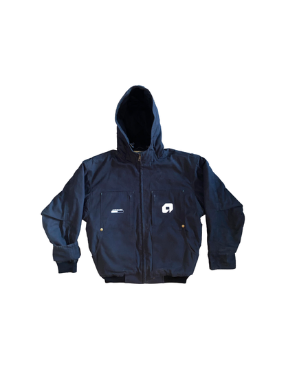 "0-~X" Insulated + Hooded Duck Coat