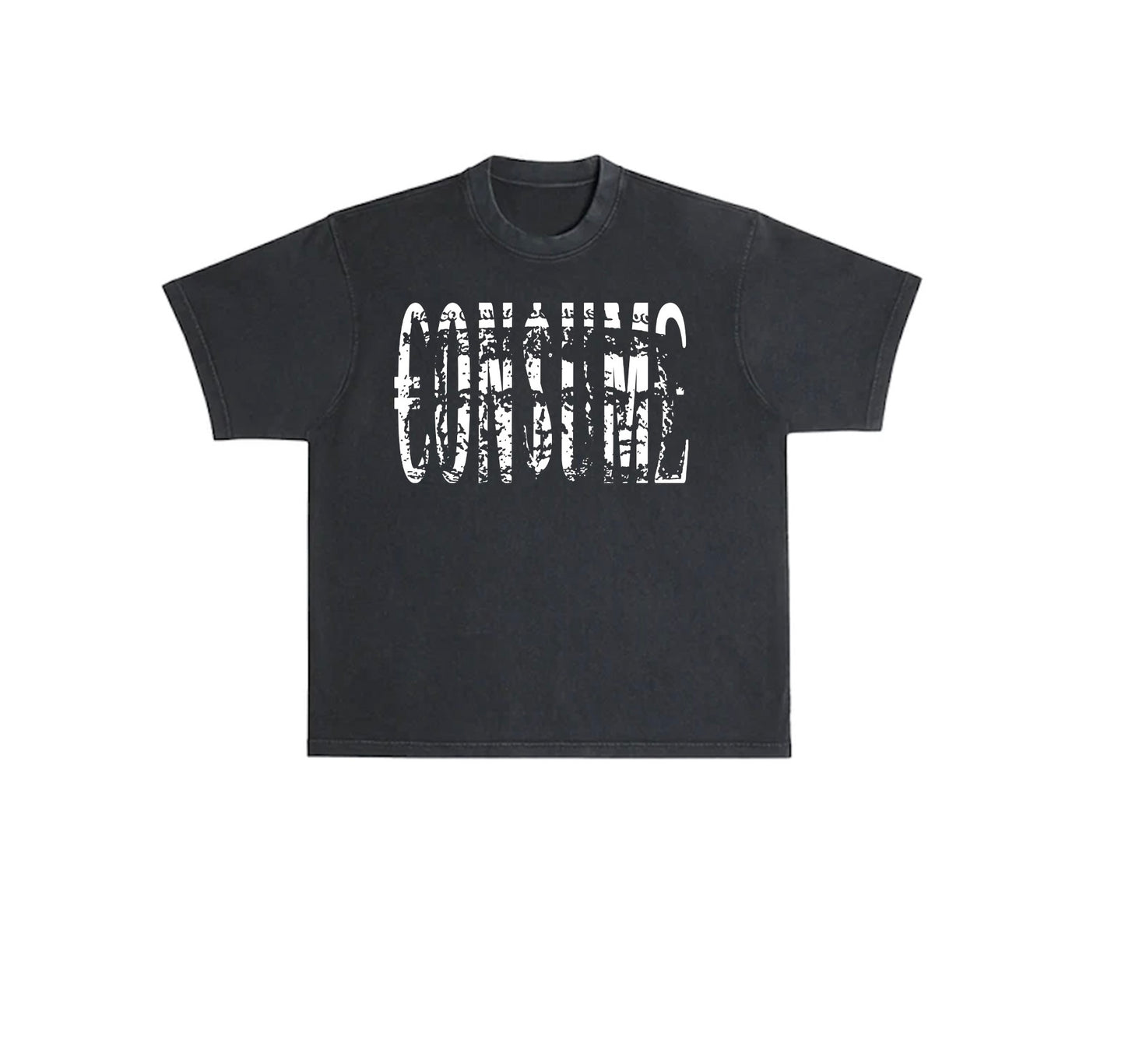 AVERAGE “€ON$UM£” T-SHIRT BLACK