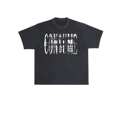 AVERAGE “€ON$UM£” T-SHIRT BLACK