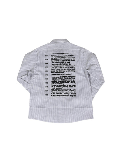 "work (ethic)" Work Shirt (MULTICOLOR)
